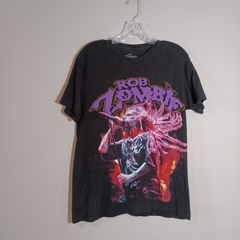 Rob Zombie Live Concert Double Sided T-Shirt Mens M Graphic T-Shirt